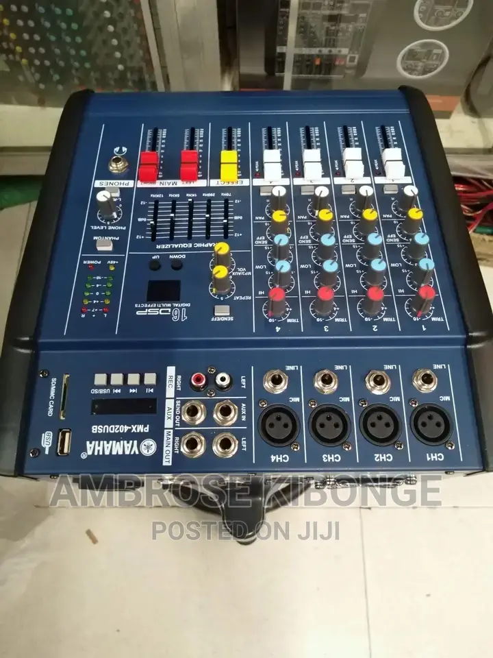 ORIGINAL Yamaha USB/SD Bluetooth Support 4channels Amp-Mixer