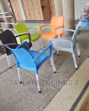 Photo - Boss Bp-676 Steel Plastic Luna Rattan Chair With Arms