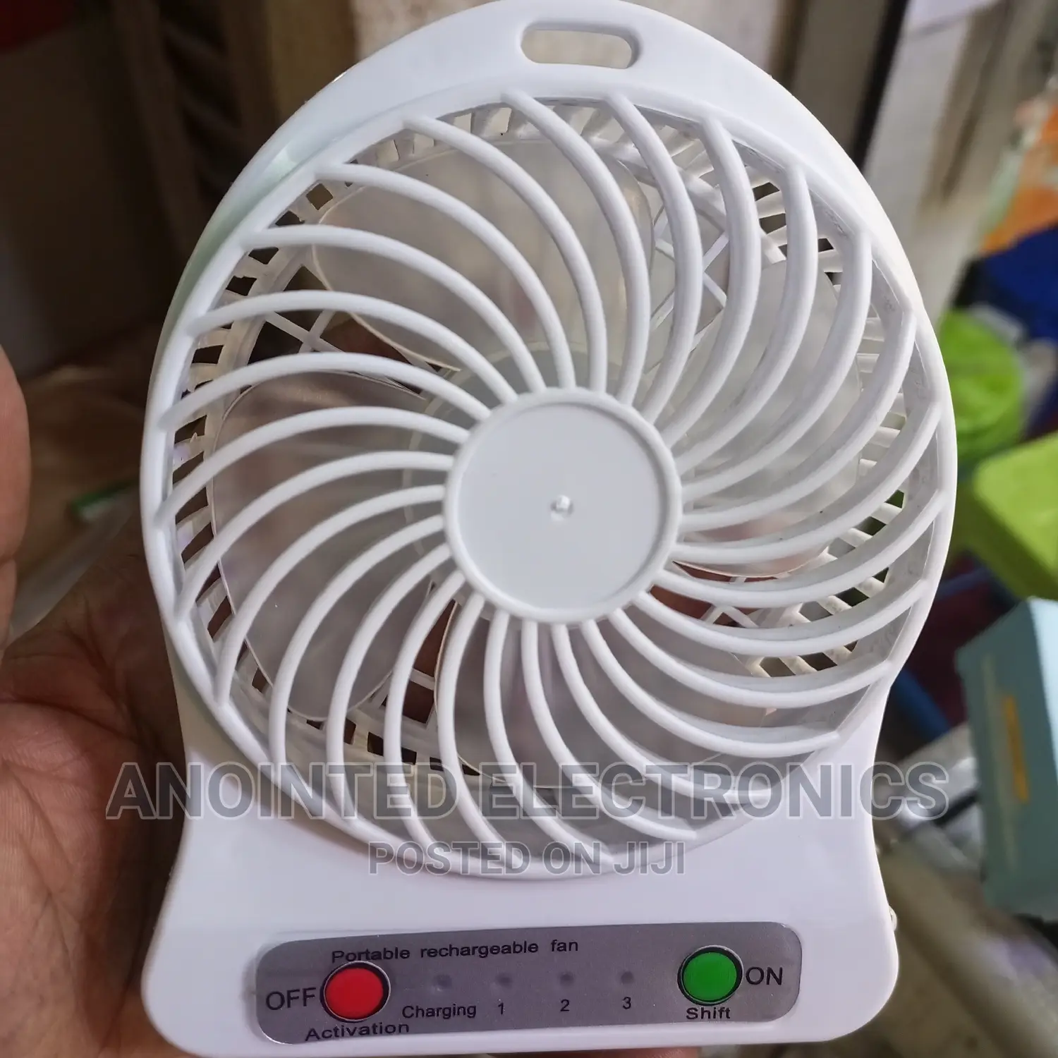 Rechargeable Car Fans