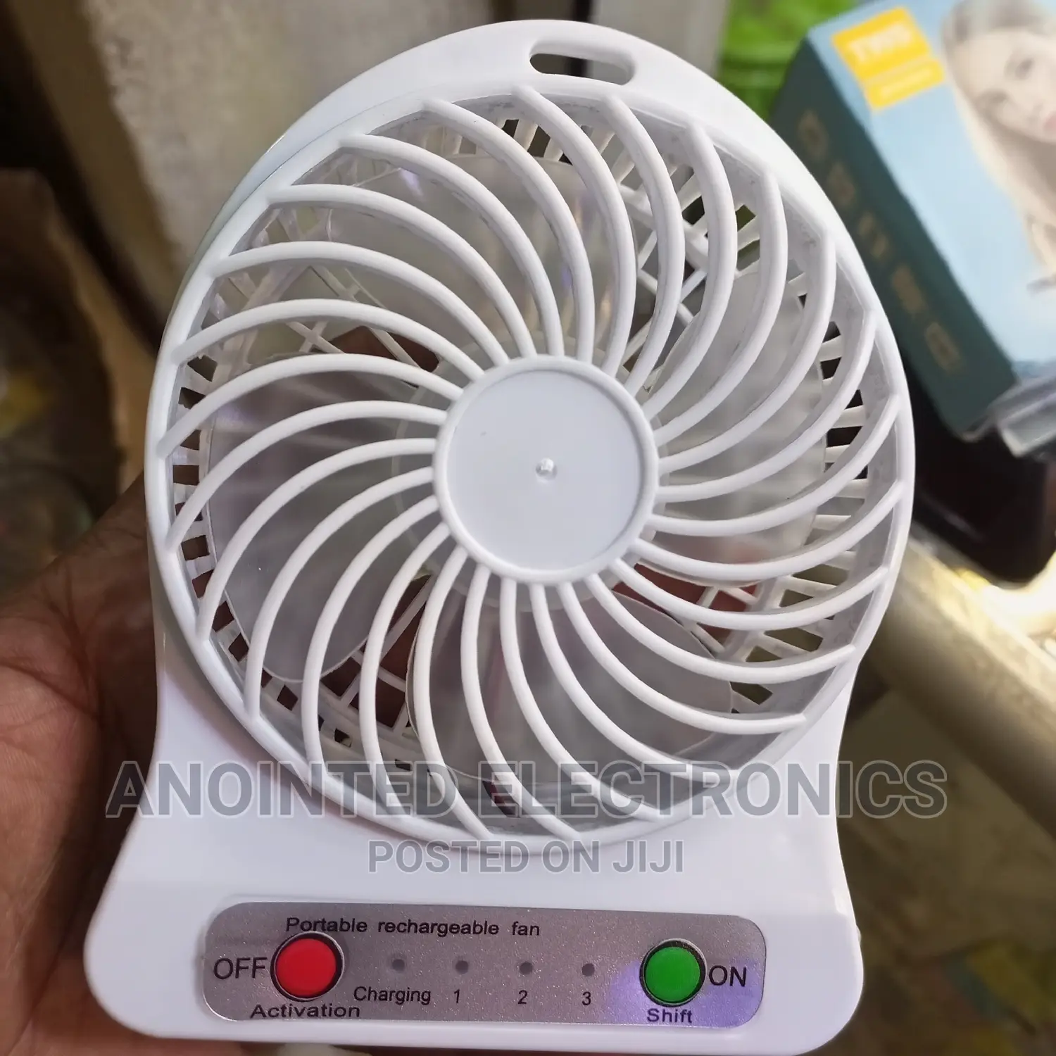 Rechargeable Car Fans