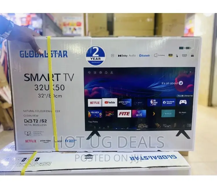 Global Star 32 Inch 2023 Smart Android LED Tv With Bluetooth