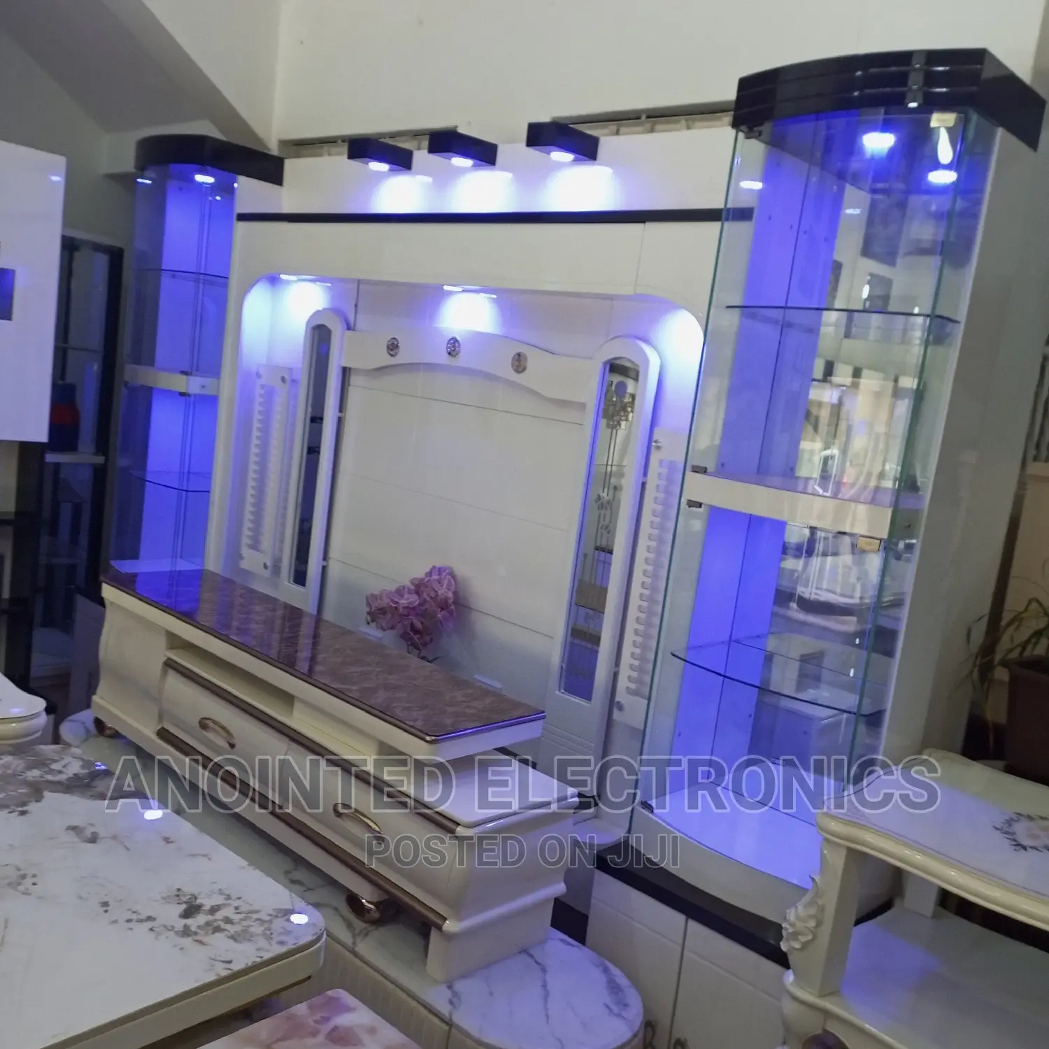 Wall Unit With Lights