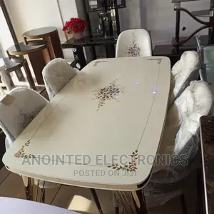 Marble Dinner Table 6 Person