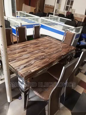 Marble Dining Table 6 Seats
