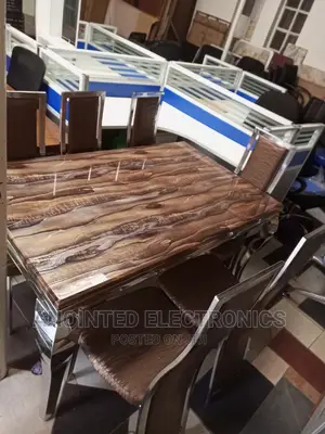Marble Dining Table 6 Seats