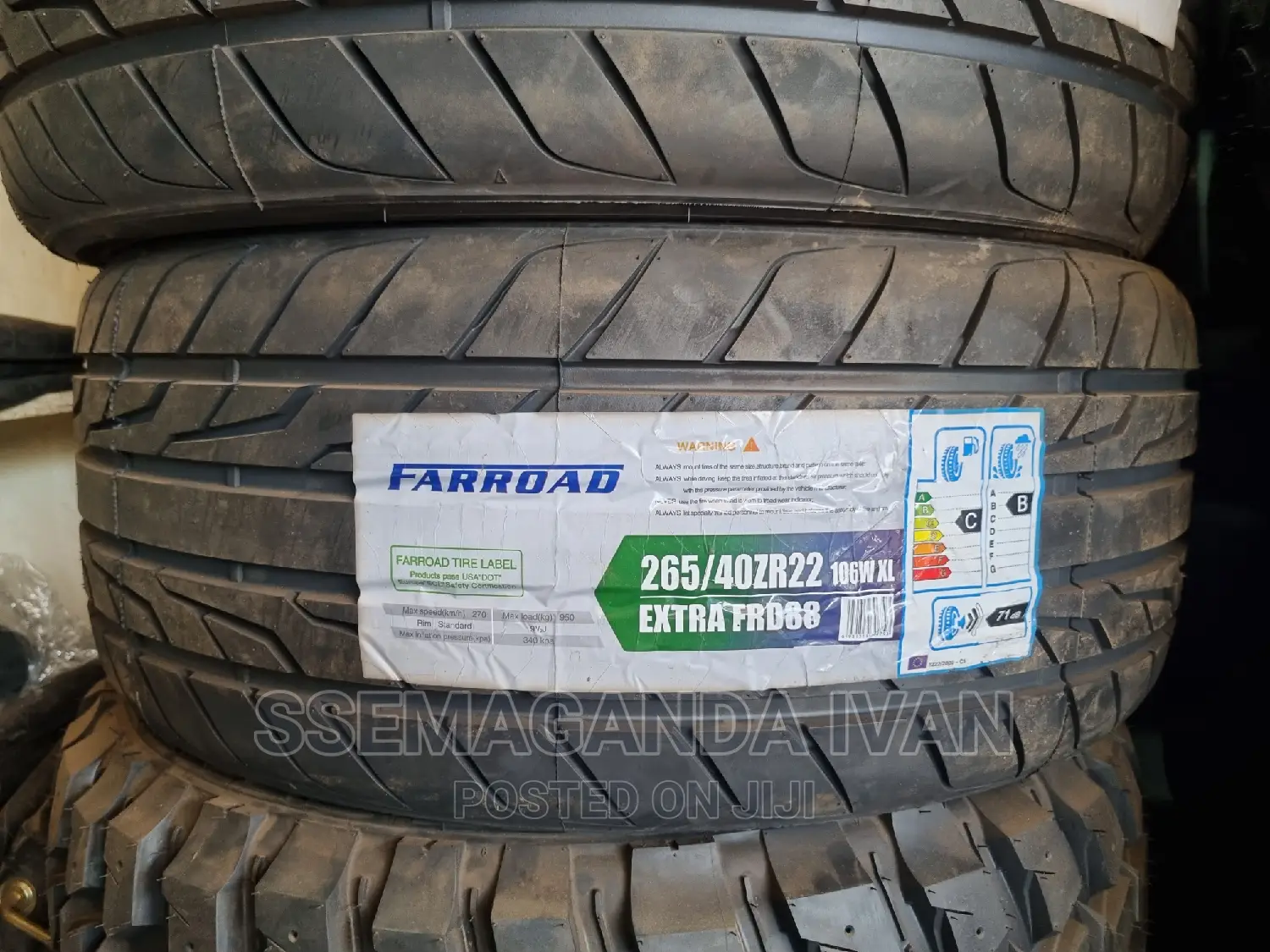 265/40r22 Farroad Tyres