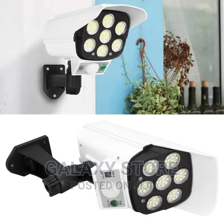 Solar Light, Lamp Simulation Light Fake Monitor Camera