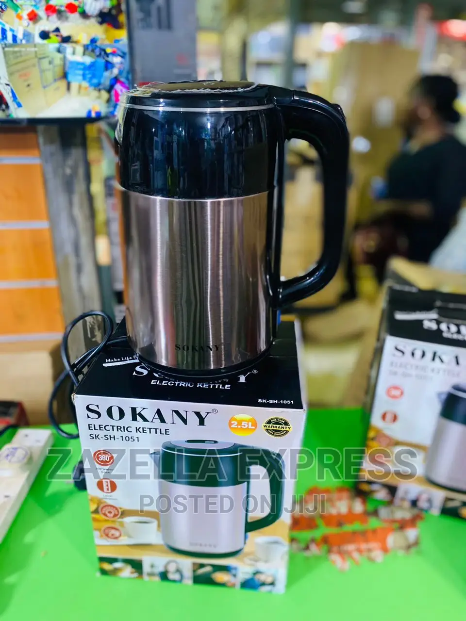 SOKANY SK-SH-1051 Electric Milk and Water Kettle