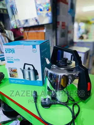 Winning Star 5 Litre Electric Kettle- Silver,Black