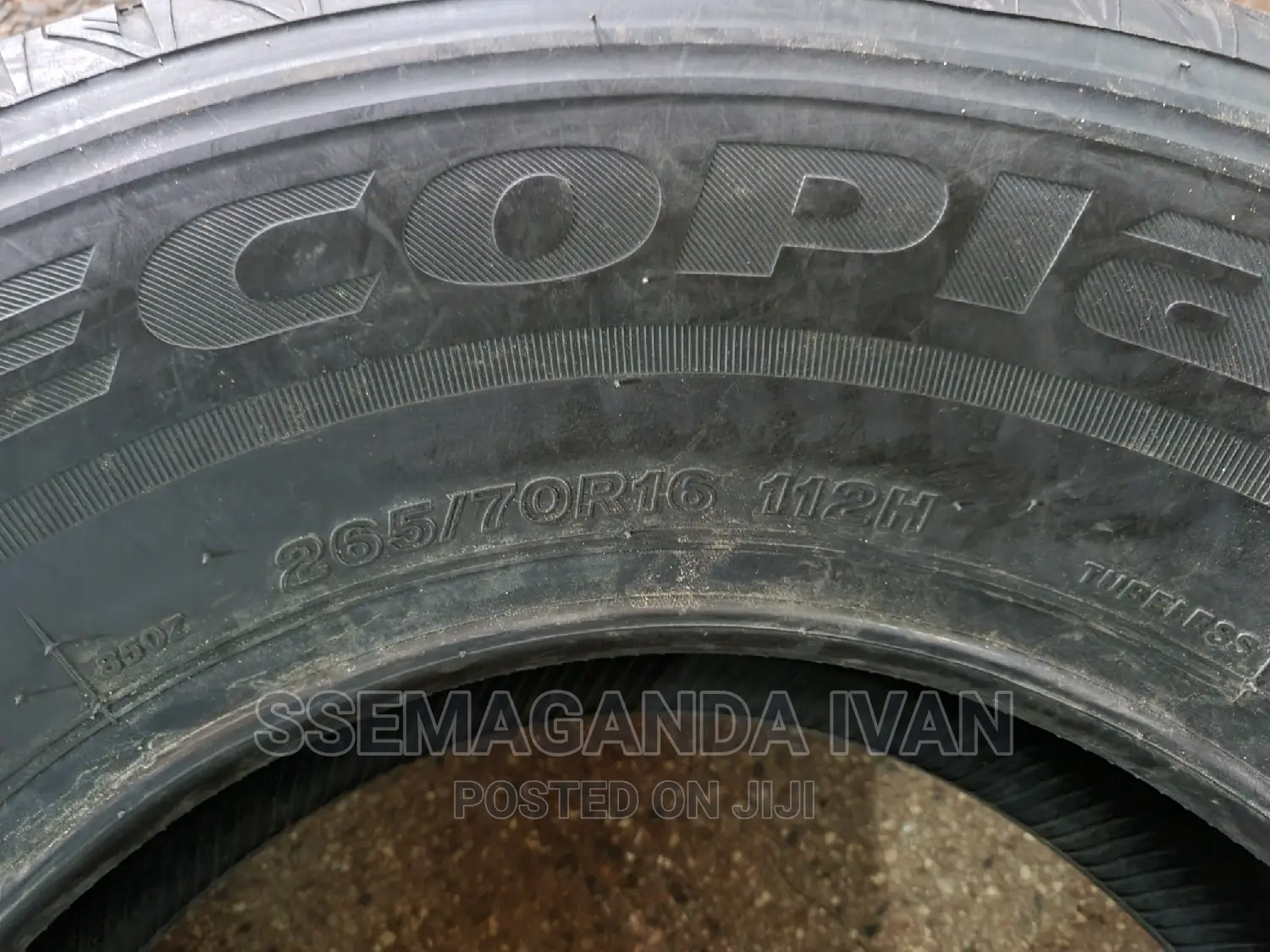 265/70r16 Bridgestone Brand New