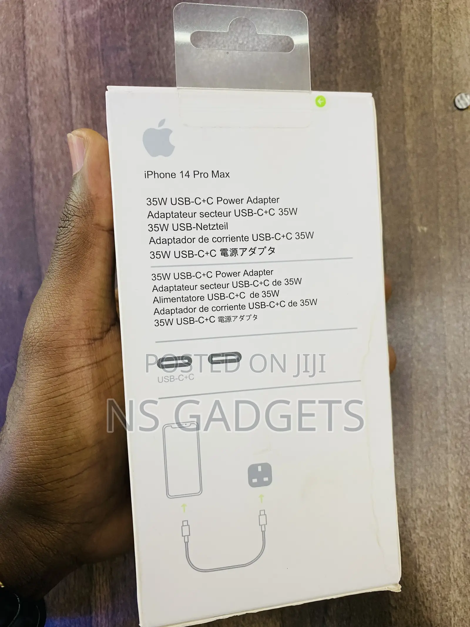 35W USB C-C Power Adapter Lighting Cable