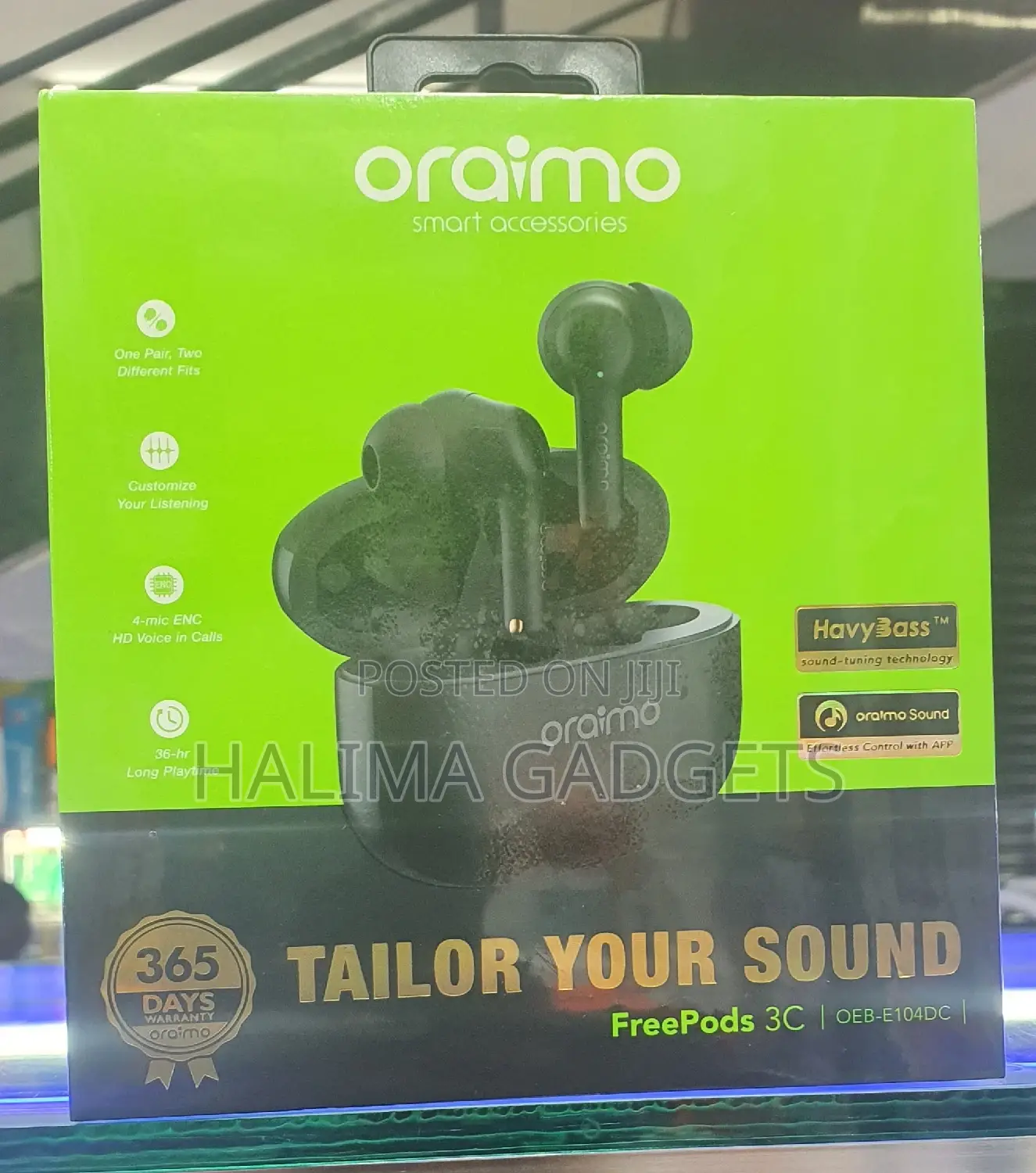 Oraimo Free Pods 3c