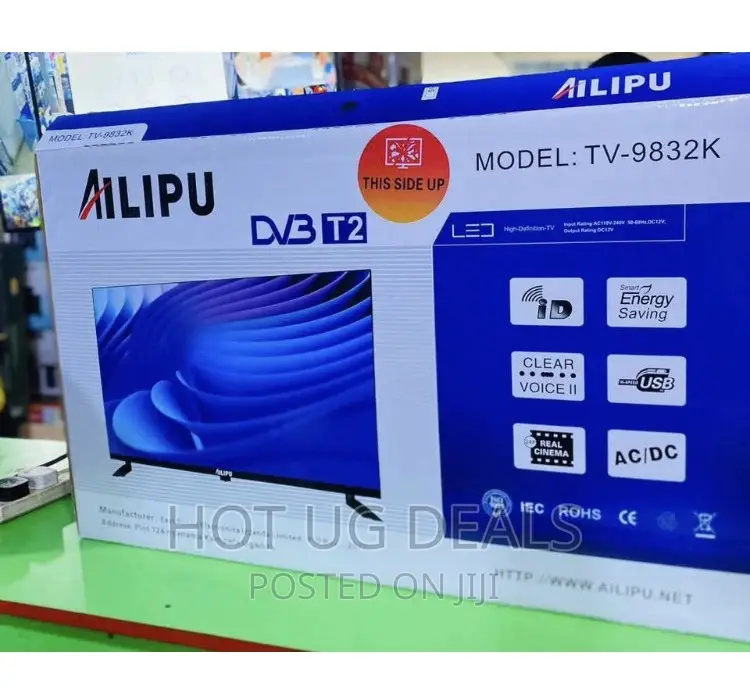 AILIPU 32 Inch Full HD Digital TV With Free to Air Inbuilt