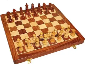 3 In1 Foldable Wooden Draft Chess and Backgammon