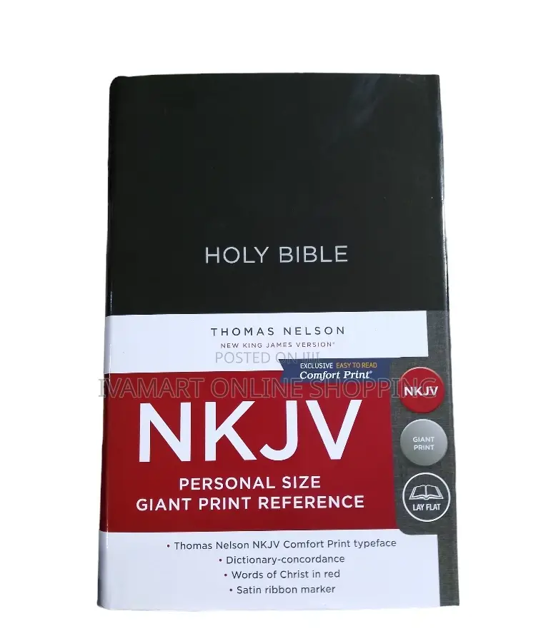 Holy Bible NKJV Thomas Nelson - Hard Cover, Red Letters