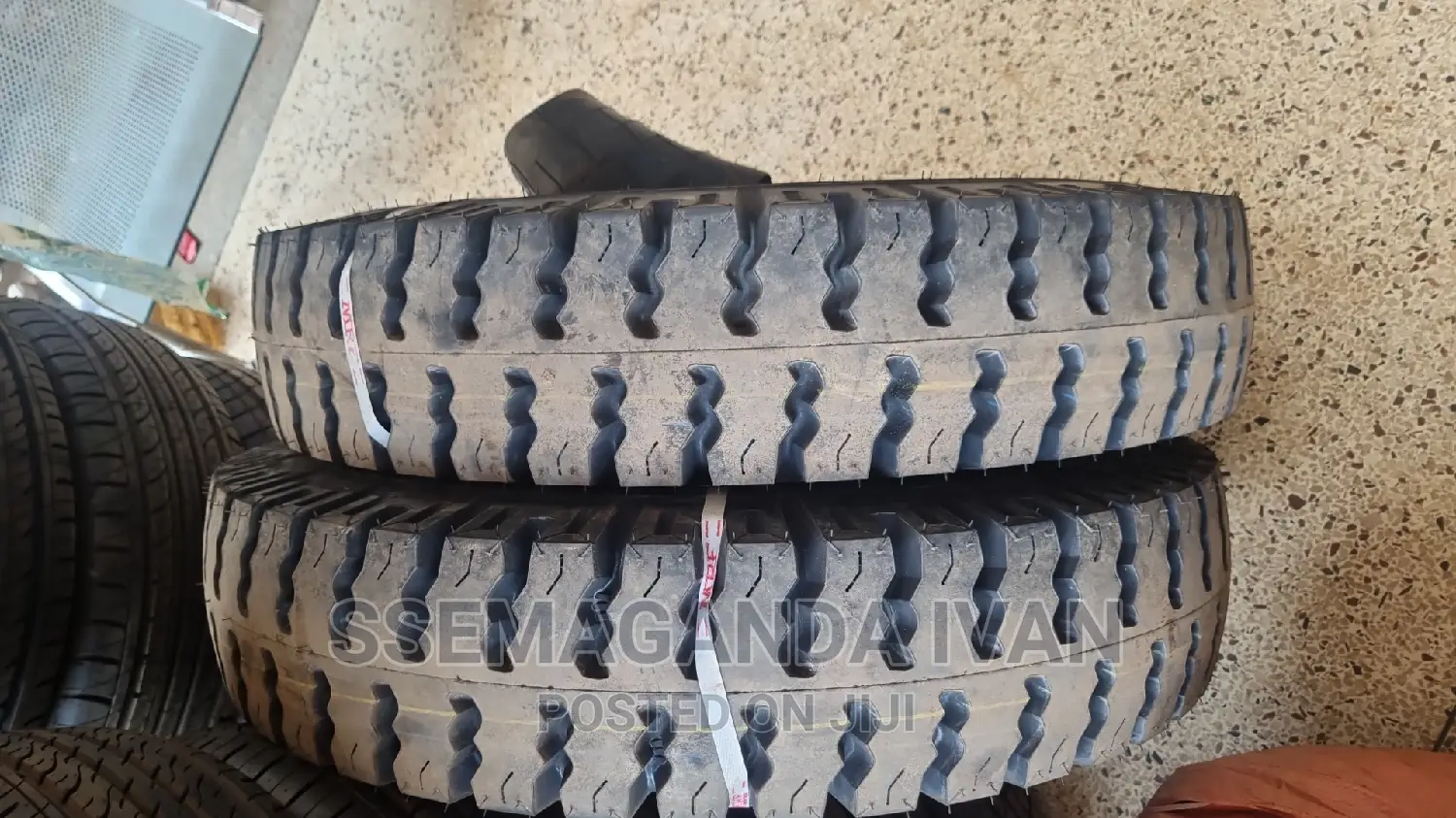 750r16 MRF Mudgrip Behind Tyres