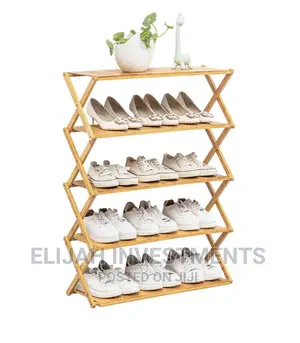 X-Shape 5-Layer Shoe Rack