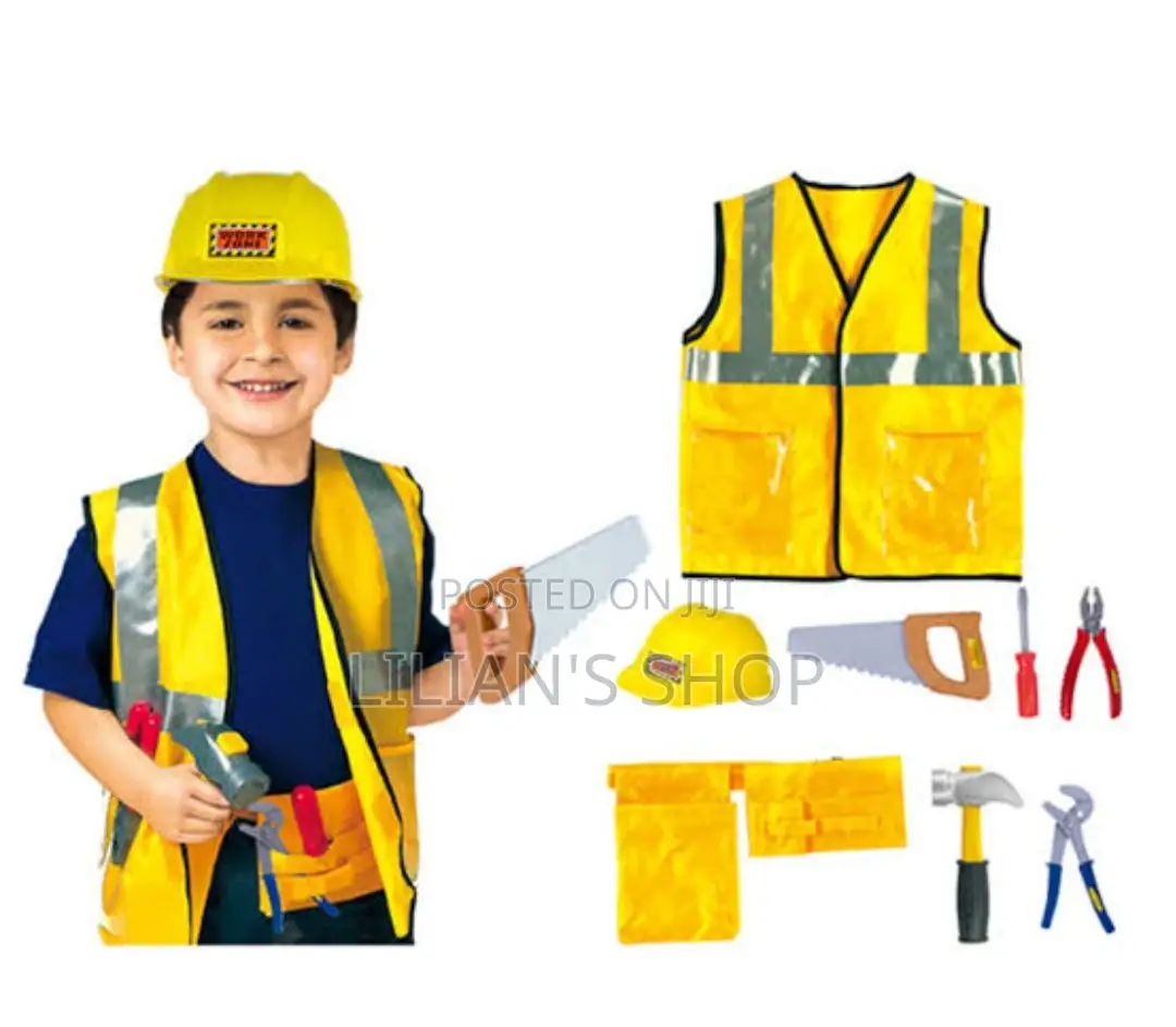 Kids Engineering Constume