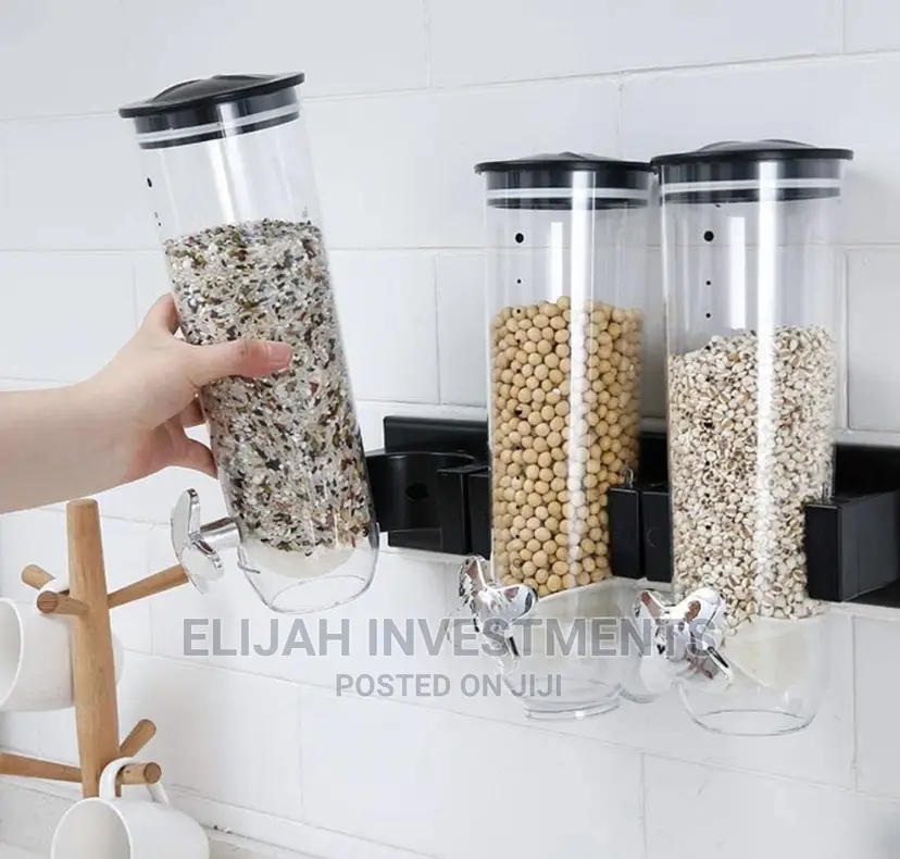 Triple Cereal Dispenser (3 Dispensing Cylinder)