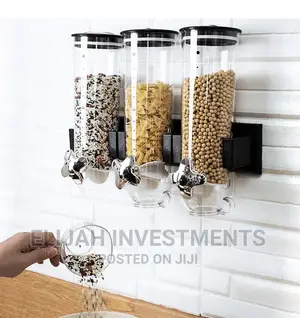Triple Cereal Dispenser (3 Dispensing Cylinder)