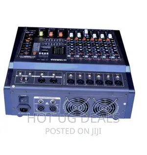 Yamaha 6-Channel Amplified Mixer -Black
