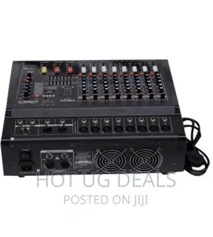 Yamaha 8-Channel Amplified Mixer Yamaha - Black