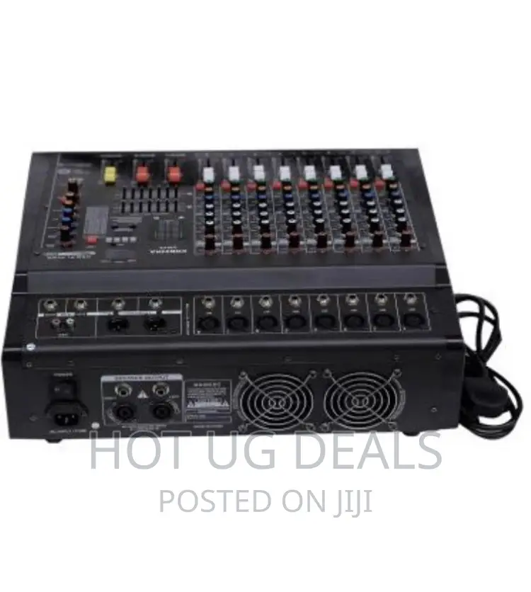 Yamaha 8-Channel Amplified Mixer Yamaha - Black