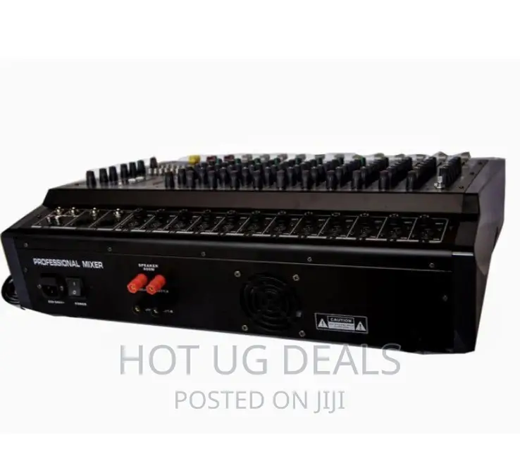 Yamaha 12-Channel Amplified Mixer - Black