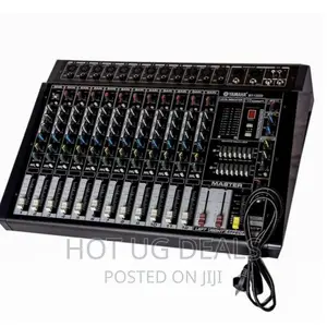 Yamaha 12-Channel Amplified Mixer - Black
