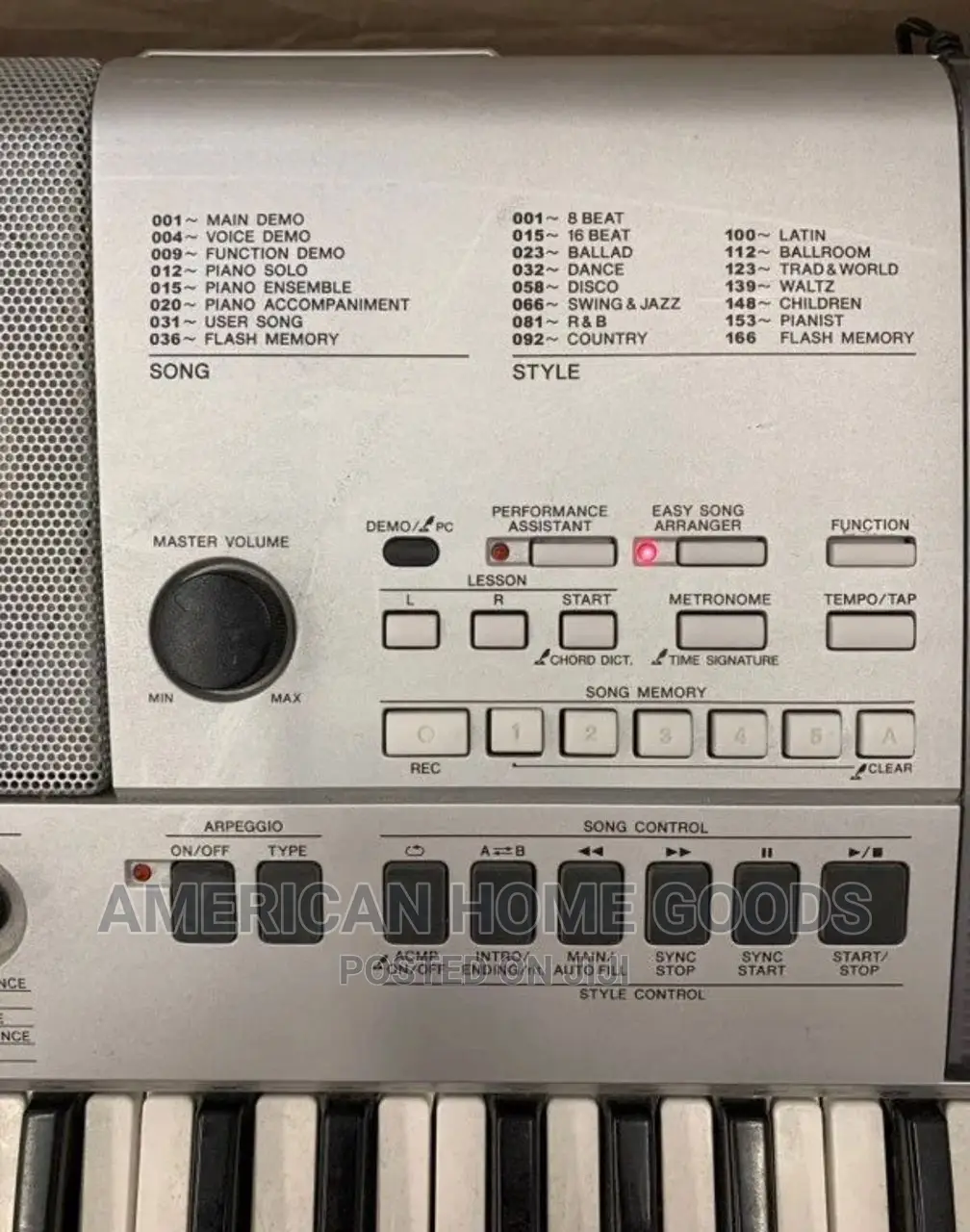 Yamaha PSR 413 Professional Keyboard 61 Keys