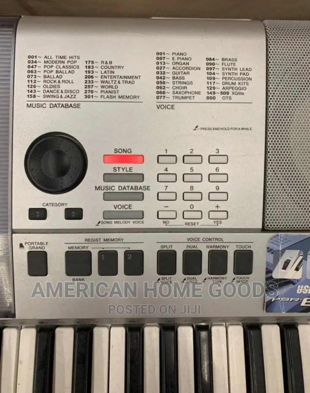 Yamaha PSR 413 Professional Keyboard 61 Keys