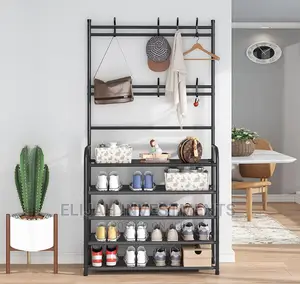Multifunctional 4 Tier Shoe Rack Stand Organizer
