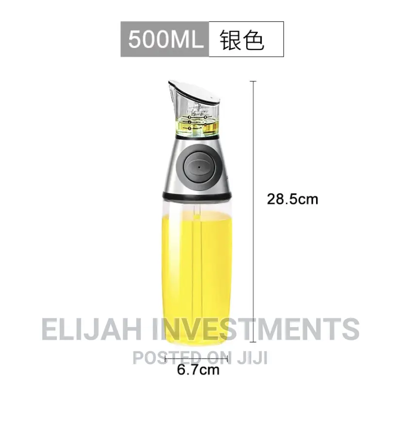 Press Type Oiler/ Oil Pot Sauce Vinegar Dispenser