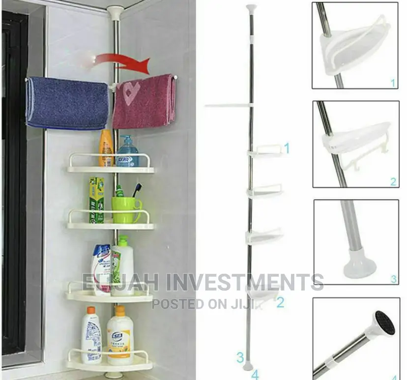 Multi Corner Bathroom Shelf/ Bathroom Corner Rack