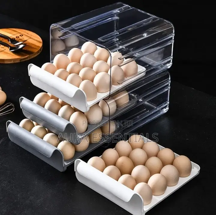 Large Capacity Egg Storage Holder for Refrigerator