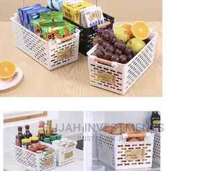 Multifunctional Plastic Storage Basket