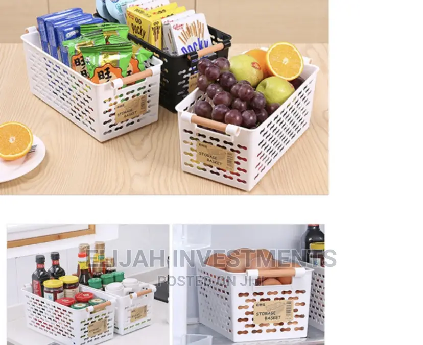 Multifunctional Plastic Storage Basket