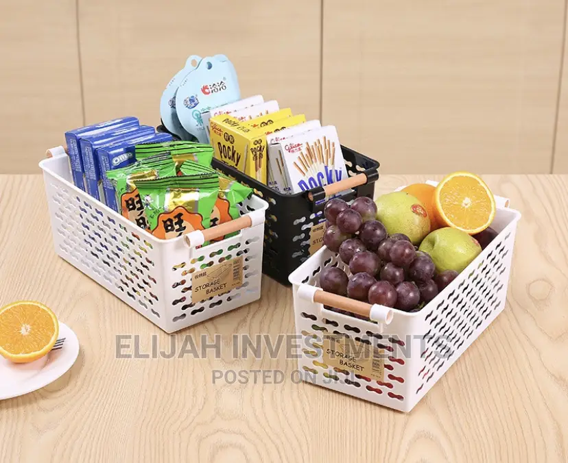 Multifunctional Plastic Storage Basket