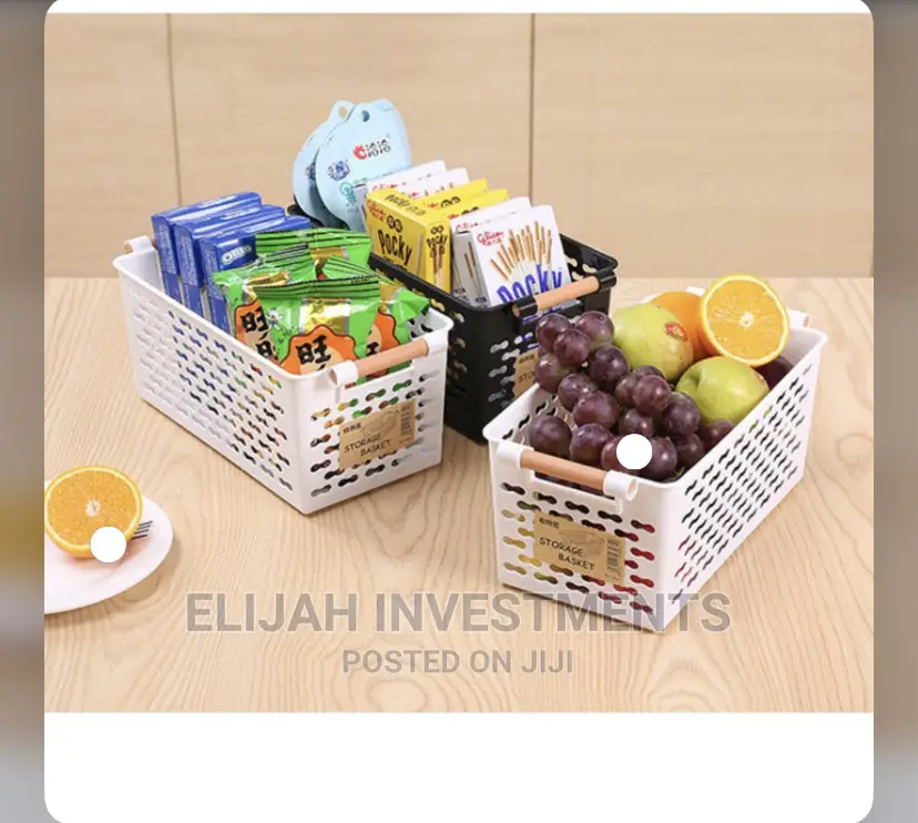 Multifunctional Plastic Storage Basket