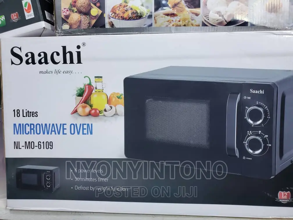 Saachi 20l Original Automatic Microwave Oven With Timer