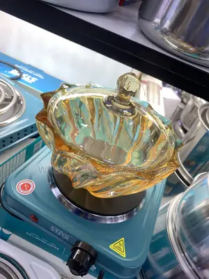 Gold Like Glass Sugar Bowl