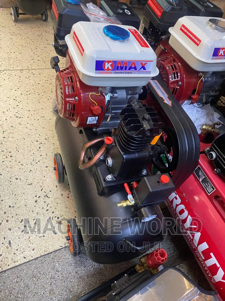 50ltrs Petrol Air Compressor