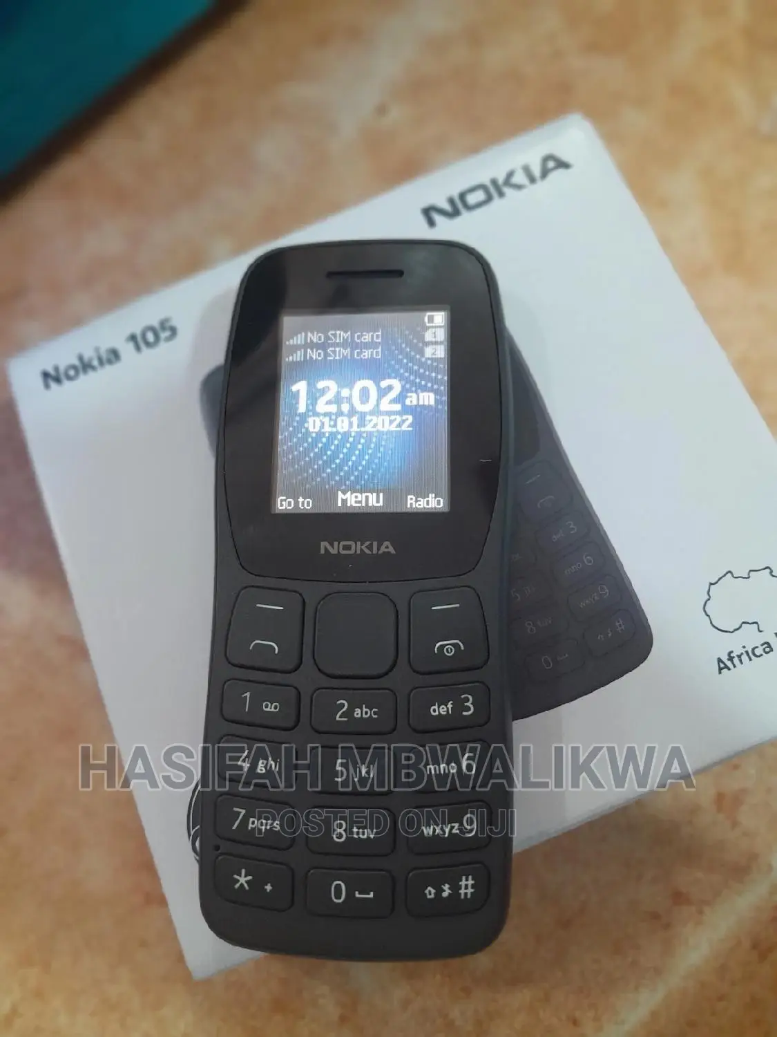 New Nokia 105 Black