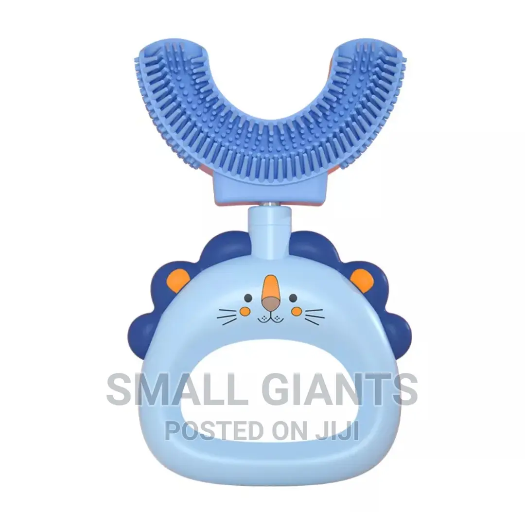 U-Shaped 360° Children's Cute Lion Toothbrush
