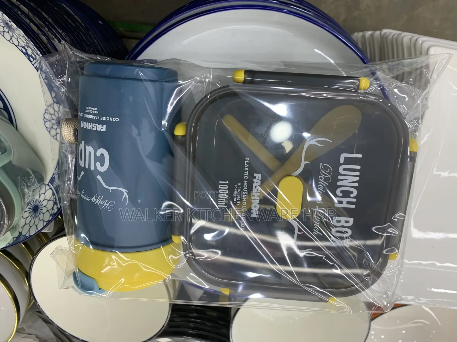 Bottle Container With Forks Spoon