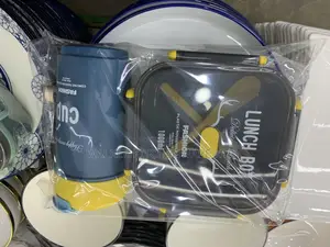 Bottle Container With Forks Spoon