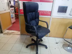 Long Back Leathered Office Chair