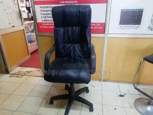 Long Back Leathered Office Chair