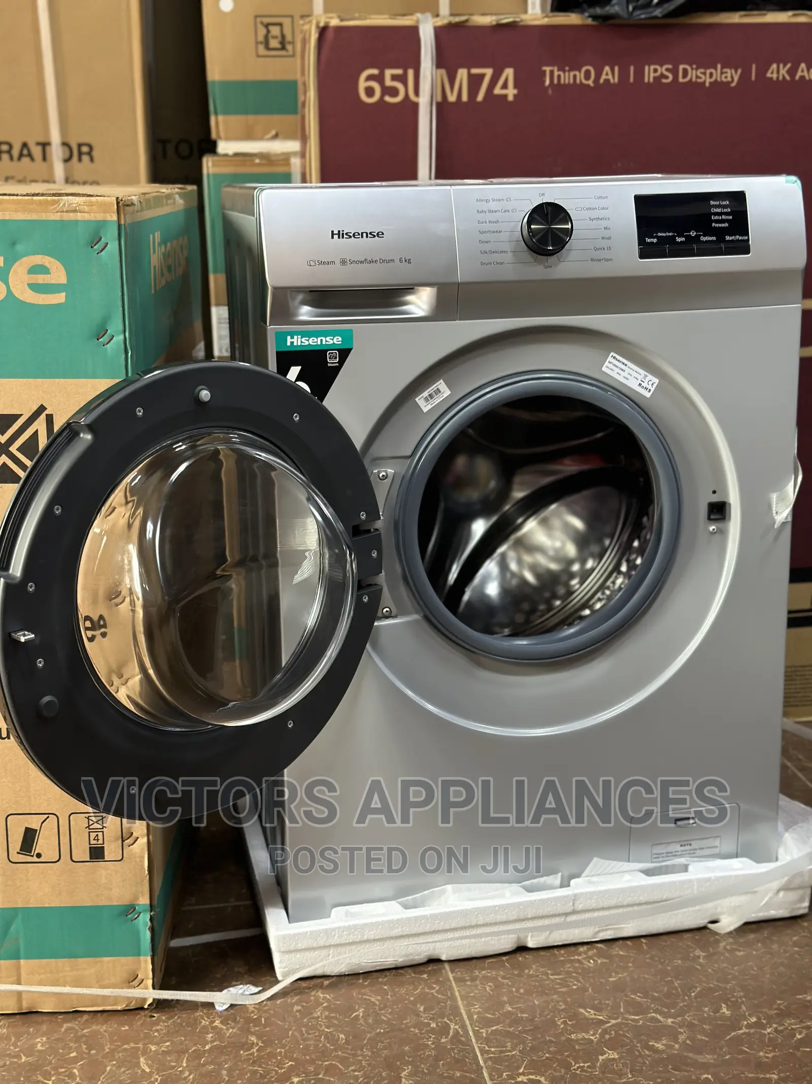 Hisense 6kg Brand New Frontloader Washing Machine