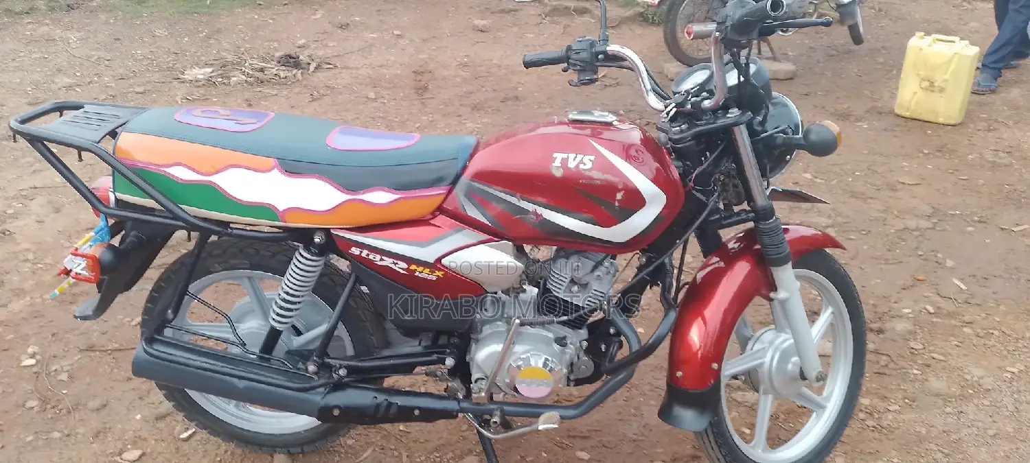 New TVS HLX 125 2023 Red
